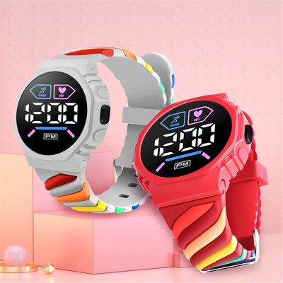 Children's Color Strap Ectronic Watch