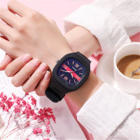 Toddler Solid Color Casual Electronic Watch  Black