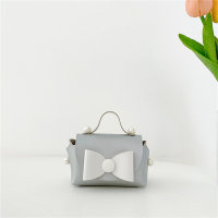 Girls cute pearl handbag  Silver
