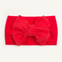 Baby spring and autumn thin solid color headband  Red
