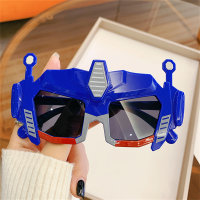 Cartoon-Autobot-Sonnenbrille für Kinder  Blau