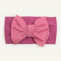 Baby spring and autumn thin solid color headband  Violet