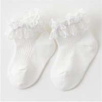 Baby lace mesh socks  Multicolor