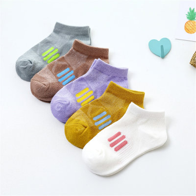 Toddler 5-Piece Mesh Breathable Socks