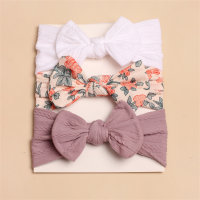 3-pack, cute bow headband set for babies  Multicolor