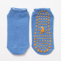جوارب أرضية للأطفال مصنوعة من السيليكون غير قابلة للانزلاق ترامبولين للأطفال  أزرق