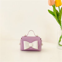 Girls cute pearl handbag  Purple