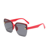 Toddler Boy Solid Color Casual Sunglasses  Red