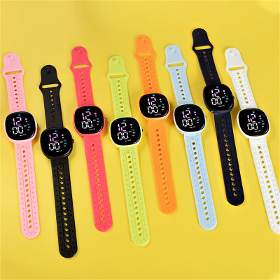 Toddler Silicone Digital LED Waterproof Electronic Watch