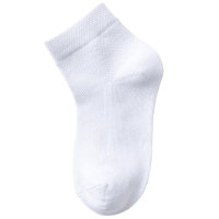 Set of 5 pairs, cute cartoon spider mesh socks for boys  White