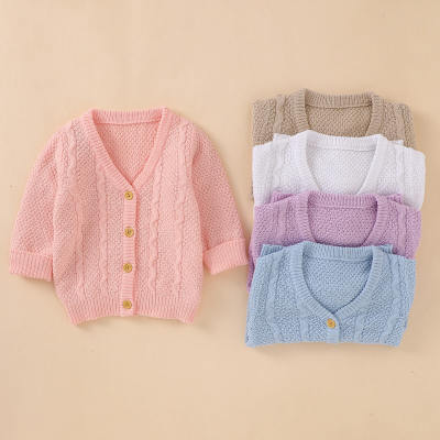 Baby and Toddler Cable Knit Cardigan Jacket
