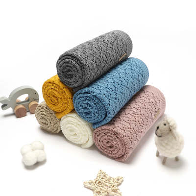 Baby Blanket Quilt - 100% Soft Lightweight Cotton Baby Blankets for Boys & Girls