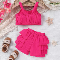 Camisole top shorts set  Hot Pink