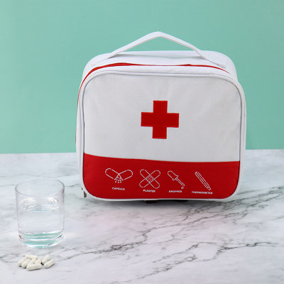 Single medical bag large first aid bag outdoor emergency bag disaster prevention storage bag