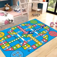 Cartoon Game Blanket Washable Baby Crawling Mat  Multicolor