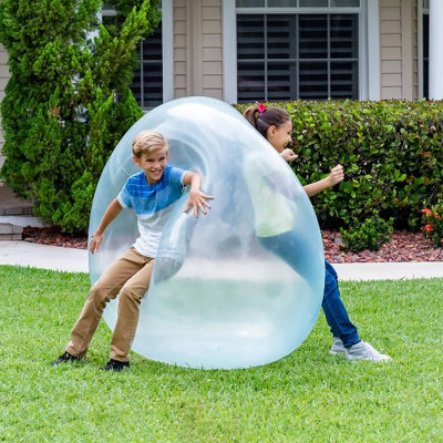 Ballon gonflable surdimensionné jouet pour enfants TPR balle rebondissante balle à bulles d'injection d'eau