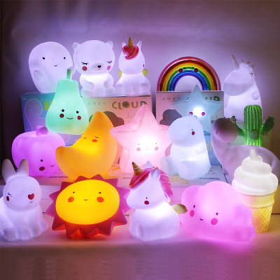 Cartoon Night Light Children's Light-emitting LED Toys