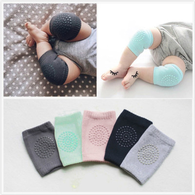 Solid Color Knitted Knee Pads