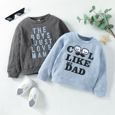 Toddler Letter Printed Sweater