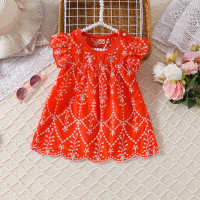 A24035-Baby dress  Red