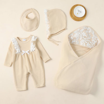 Newborn baby bodysuit multi-piece set