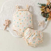 A24038-Baby suit  Apricot
