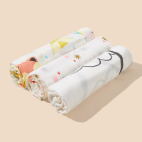 3-pack pure cotton gauze blanket set  Multicolor