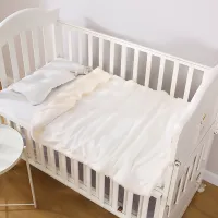 Couverture épaisse double couche pour nouveau-né, dessin animé, couverture pour bébé  blanc