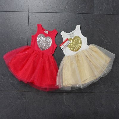 New summer children's clothing for girls, beautiful princess dress, stylish vest dress