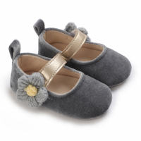 zapatos princesa bebe 0-1 año  gris
