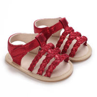 0-1 year old baby girl sandals  Red