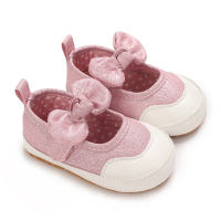 Zapatos para bebés de 0 a 1 año, primavera, otoño y verano, zapatos para niños pequeños, zapatos de princesa  Rosado
