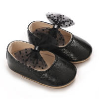 0-1 year old baby princess shoes  Black