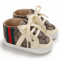Casual Fashion Round Toe Baby Shoes  Coffee