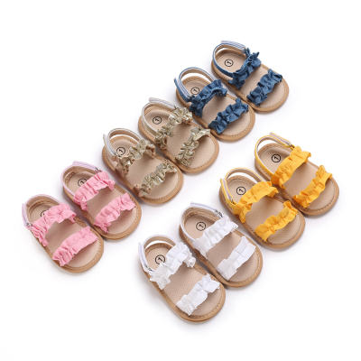 Sandálias de verão para bebê de 0 a 1 ano