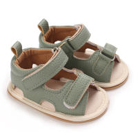 Sandales d'été à semelle souple pour bébé de 0 à 1 an, nouvelles sandales  vert