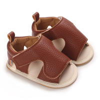 0-1 year old baby summer soft sole new sandals  Brown