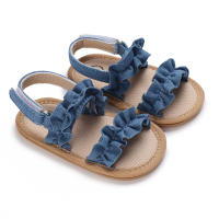 Sandalias de verano para bebé de 0 a 1 año.  Azul