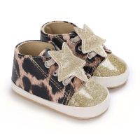 حذاء سهل الارتداء بطبعة جلد الفهد للأطفال  الفهد