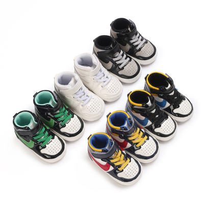 Versatile and fashionable high-top sneakers for babies aged 0-1 years old