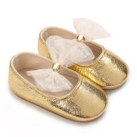 0-1 year old baby princess shoes  Gold-color