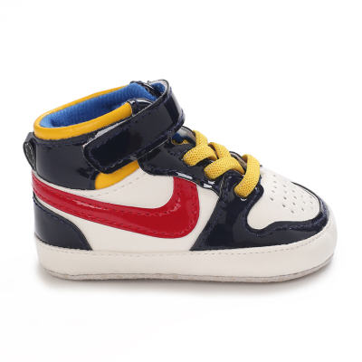 Versatile and fashionable high-top sneakers for babies aged 0-1 years old