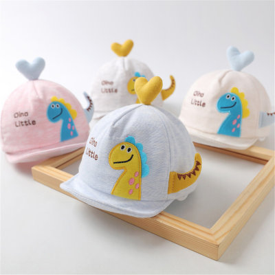 Baby Pure Cotton Cartoon Animal Pattern Peaked Hat