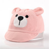 Cute bear ears cartoon sun hat  Pink