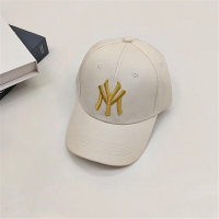 Spring and Summer Letter Embroidered Cap  Gold-color