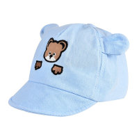 Gorra de dedo de oso lindo bebé  Azul