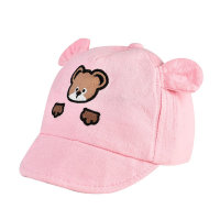 Baby Cute Bear Finger Cap  Pink