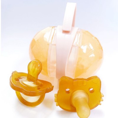 Ciuccio per neonato morbido silicone liquido anti-flatulenza dispositivo magico per il sonno del bambino bocca d'anatra realistico