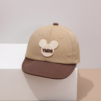 Children's Mickey Mouse House of Wonders soft-brimmed color-blocked cap  Khaki