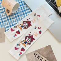 Children's Summer Cute Cartoon Sun Protection and UV Protection Ice Silk Ice Sleeves Arm Sleeves  Multicolor